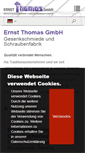 Mobile Screenshot of ernstthomas.de